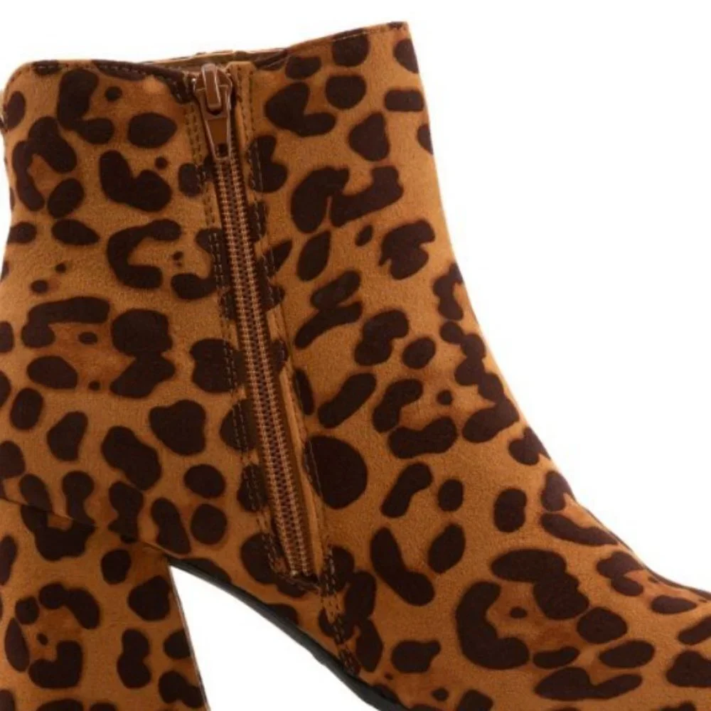 Moody Square Toe Booties